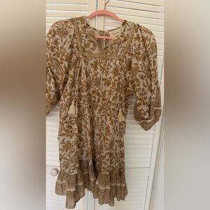 Cleobella XS dress.new no tag w/ belt. Adorable